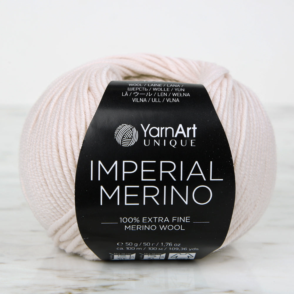YarnArt IMPERIAL MERINO Açık Pembe El Örgü İpi - 3327